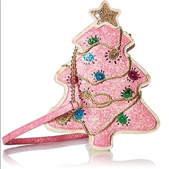 betsey johnson dreidel purse